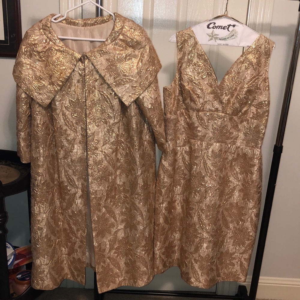 Coat and dress set